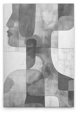 Leinwandbild Abstract Woman 30 x 45 cm
