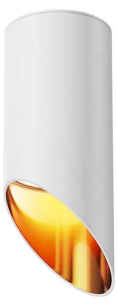 Plafonnier Spot Crone Doré - Blanc