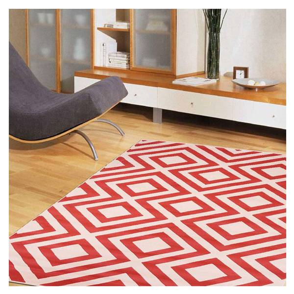 Tapis salon AF1 NICE 60x110 rouge Rouge