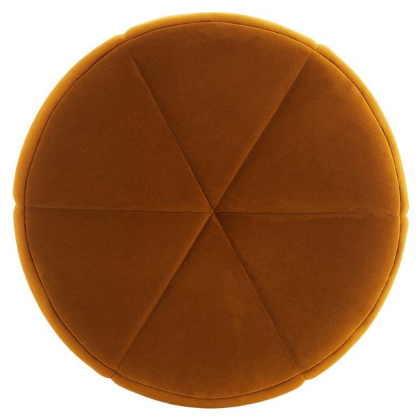 Sitzmöbel BATOEMI Gelb - Massivholz - 51 x 45 x 51 cm