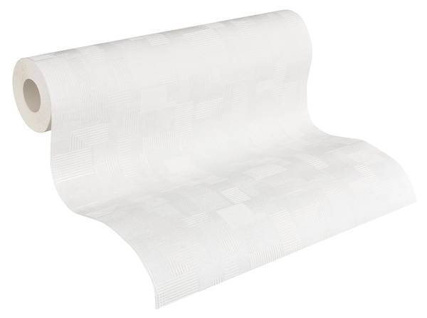 Vliestapete 3617 Grafik Optik modern Weiß - Fleece - 53 x 1005 x 1 cm