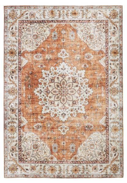 Teppich Santo Medallion Orange - 80 x 150 cm