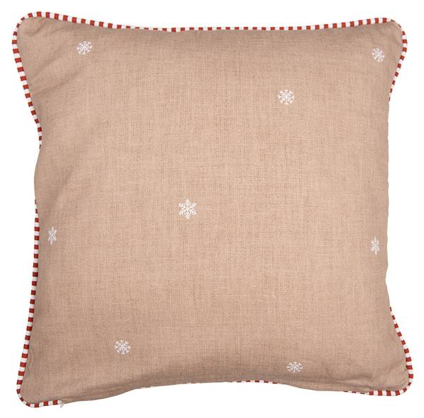 Kissenbezug Sakura Braun - Textil - 40 x 40 x 40 cm