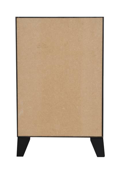 Nachttisch aus MDF Jazz Graphit