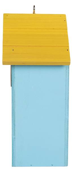 Vogelhaus Abigail Garden Blau - Holzwerkstoff - 10 x 22 x 15 cm