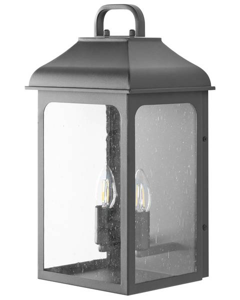 Wandleuchte für den Aussenbereich VIDBOL Schwarz - Metall - 20 x 39 x 21 cm