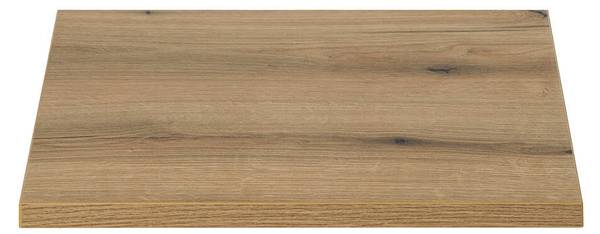 Wastafelonderkast met wastafel Skelbolu eikenhouten look