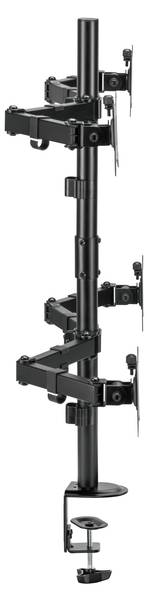 Monitorständer LUMLDT66-C048 Schwarz - Metall - 96 x 87 x 11 cm