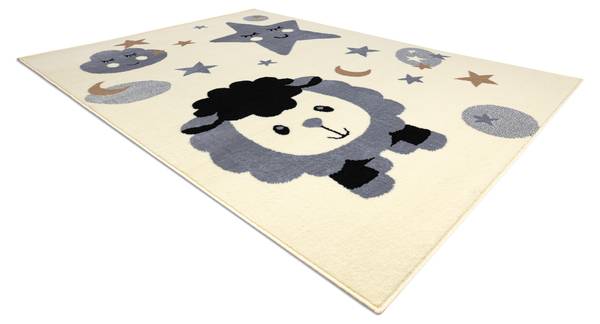 Teppich P15125 Beige - Polypropylen - 160 x 1 x 220 cm