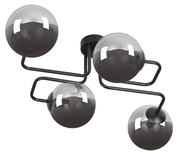 Pendelleuchte VK86818473 Schwarz - Stahl - 1 x 32 x 1 cm