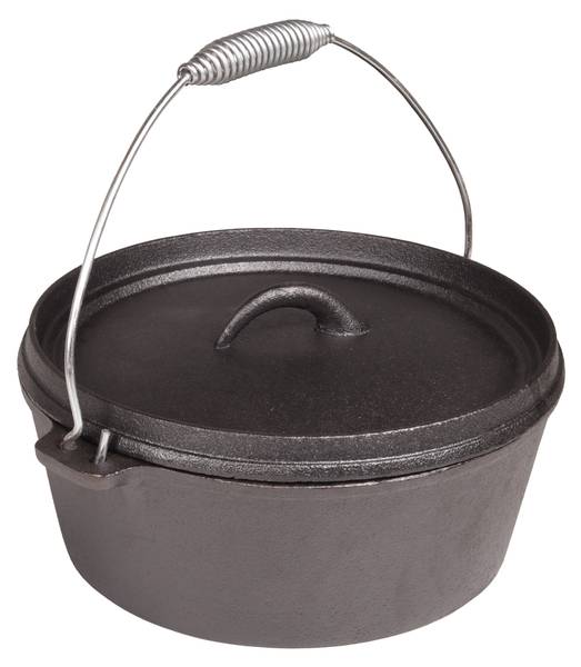 Kochset SIENA 6-teilig Schwarz - Metall - 34 x 24 x 55 cm
