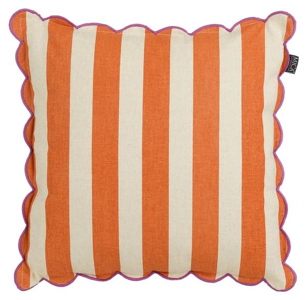 Sierkussen MEMIHO111400036 oranje - textiel - 45 x 10 x 45 cm