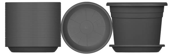 Blumentopfuntersetzer 1765936 3er Set Anzahl Teile im Set: 3