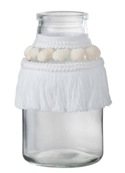 Sea PNK (3er Set) Weiß - Klarglas - 8 x 15 x 8 cm