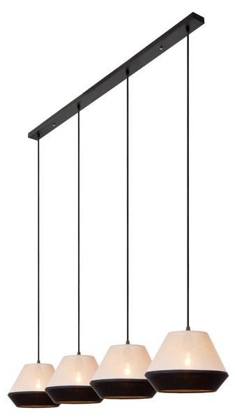 Suspension KALA Gris - Lin - 25 x 120 x 133 cm