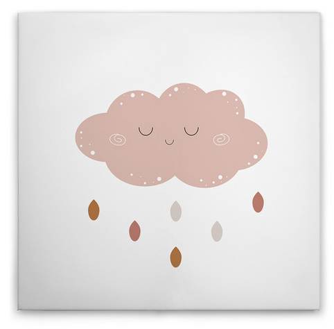 Leinwandbild Little Wheather 3 60 x 60 cm