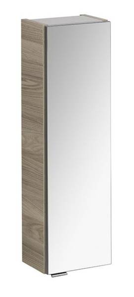 Spiegel Hängeschrank Luxor Braun Grau - Holzwerkstoff - 28 x 69 x 21 cm