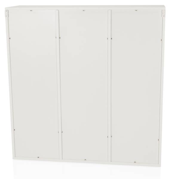 Regal BJORKE Weiß - Holzwerkstoff - 98 x 100 x 30 cm