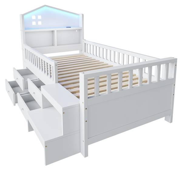 Lit enfant Phoebus Ⅶ Blanc