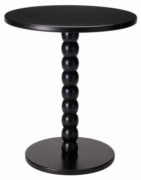Couchtisch HH-HZ1260370 Schwarz - Massivholz - 35 x 40 x 35 cm