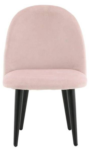 Chaise d’enfant Velvet Rose foncé