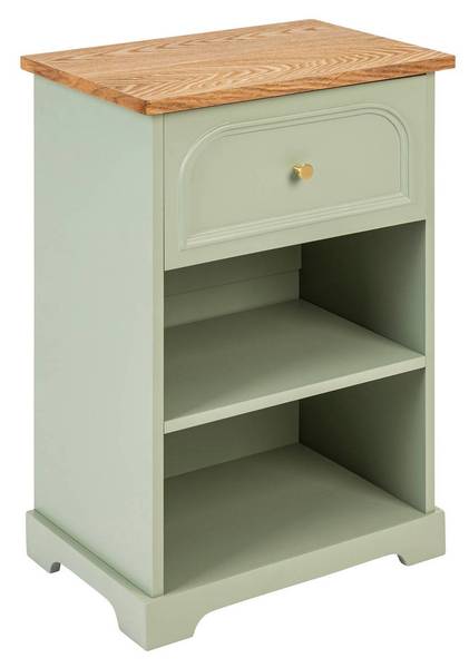 Nachttisch MOHEA Grün - Holzwerkstoff - 30 x 67 x 45 cm