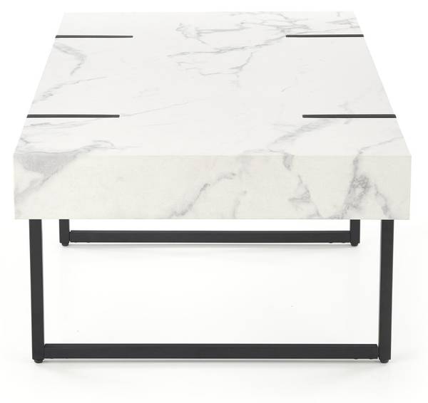 Couchtisch Blanca Weiß - Holzwerkstoff - 110 x 43 x 60 cm