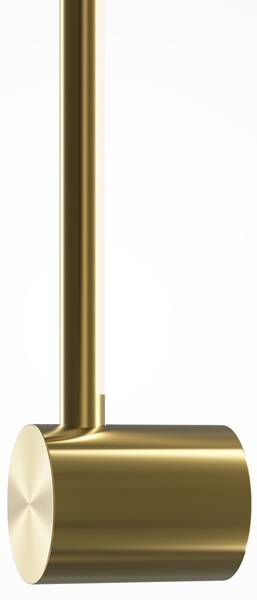 Wandleuchte Light stick Aluminium - Stahl - 7 x 60 x 9 cm
