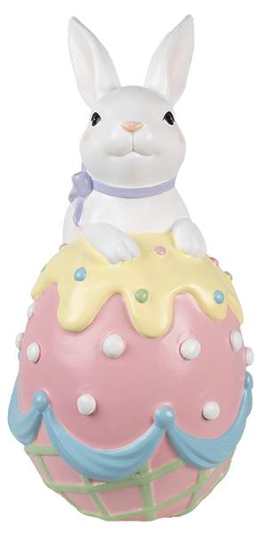 Dekorationsfigur Kaninchen Easter&Mason Weiß - Keramik - 28 x 55 x 32 cm