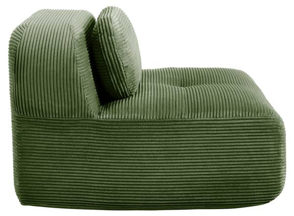 1-Sitzer-Sofa Shalefault Grün
