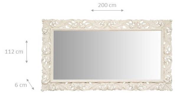 Spiegel IMPERIUM Weiß