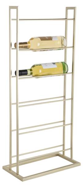 Wijnrek Single Floor goud