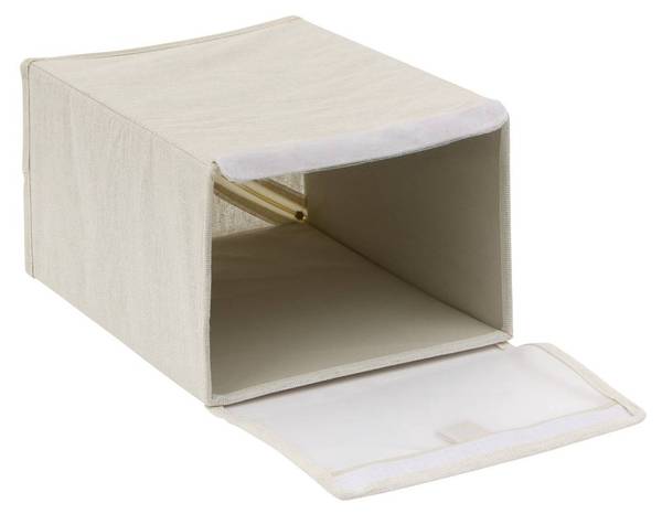 Schuhregale PLUS DRESSY 2er-Set Beige - Papier - 33 x 17 x 25 cm
