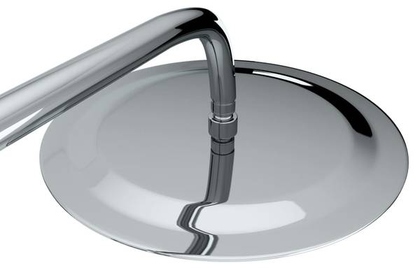 Dusch 145056 Silber - Edelstahl - 1 x 95 x 150 cm