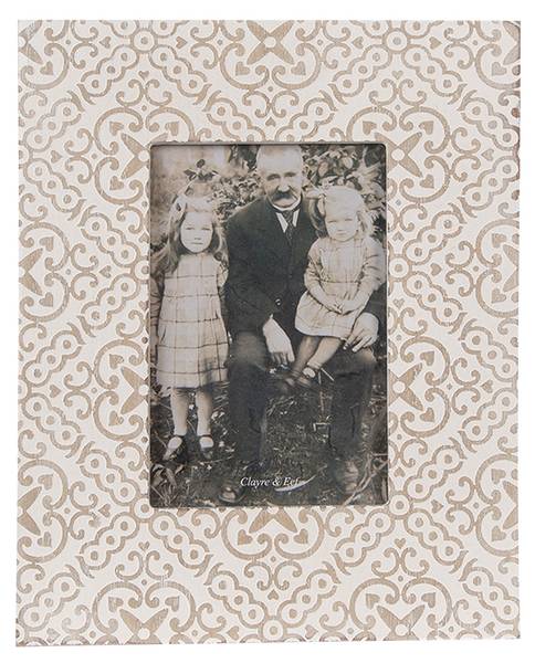 Fotolijst Liwia&Cosy wit - plaatmateriaal op houtbasis - 1 x 24 x 19 cm