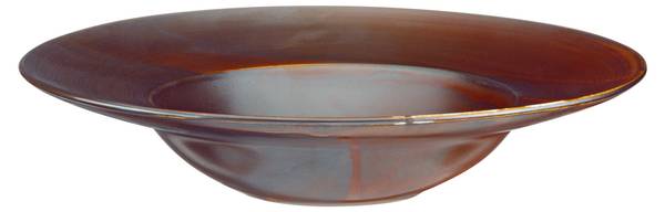 Suuppenteller FIRE Braun - Porzellan - 29 x 5 x 29 cm