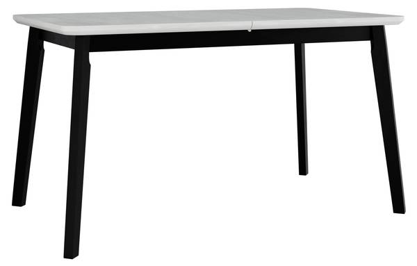 Tisch Oslo VII Schwarz - Weiß