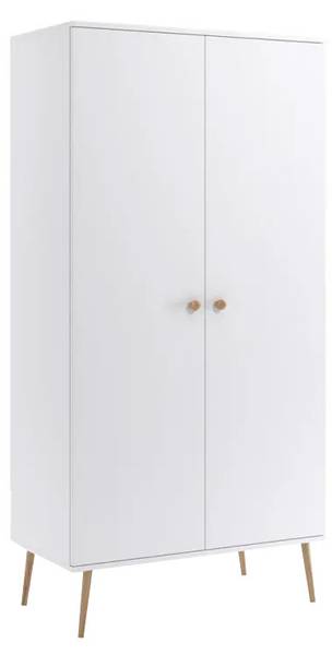 Kleiderschrank mit Stange IKON Weiß kaufen