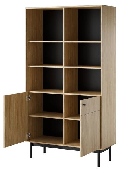 Bücherregal JAPANDIES Braun - Melamin - 104 x 185 x 39 cm