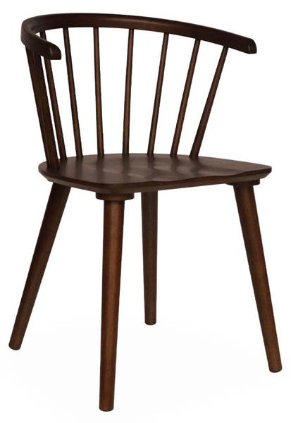 Stuhl Paula 4er Set Walnuss