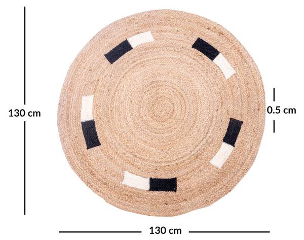 Teppich OLAV 130 x 130 cm