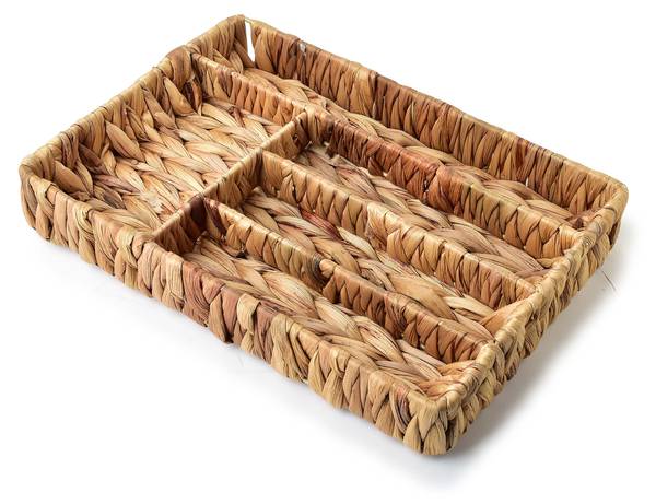 Küchenschrank-Organizer﻿ AMPARO Beige - Naturfaser - 23 x 5 x 5 cm