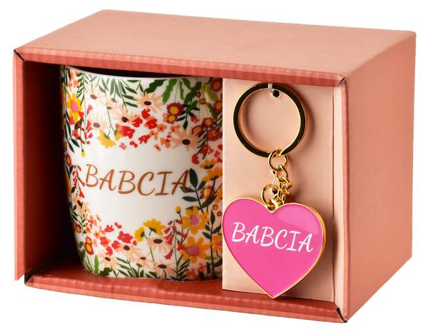 Tasse BABCIA Fine Bone China - Porzellan - 14 x 9 x 9 cm