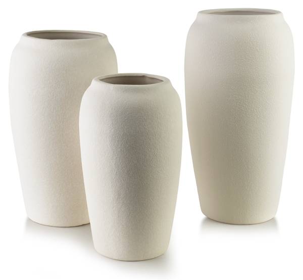 Vase MANON Polyresin - Harz - 15 x 24 x 24 cm