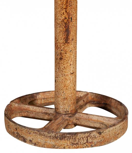 Table de jardin ronde MOMENTS Blanc - Fer - 61 x 67 x 61 cm