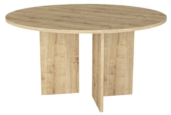 Esstisch TOPANIA Beige - Braun