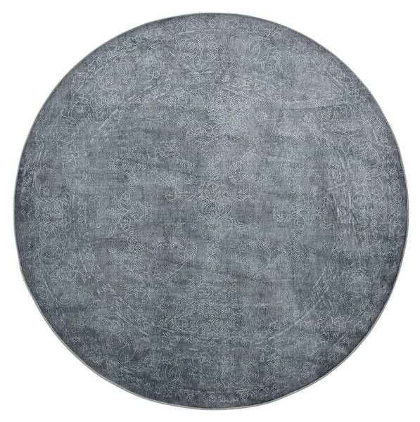 Waschbarer Teppich Miray Creme - Grau