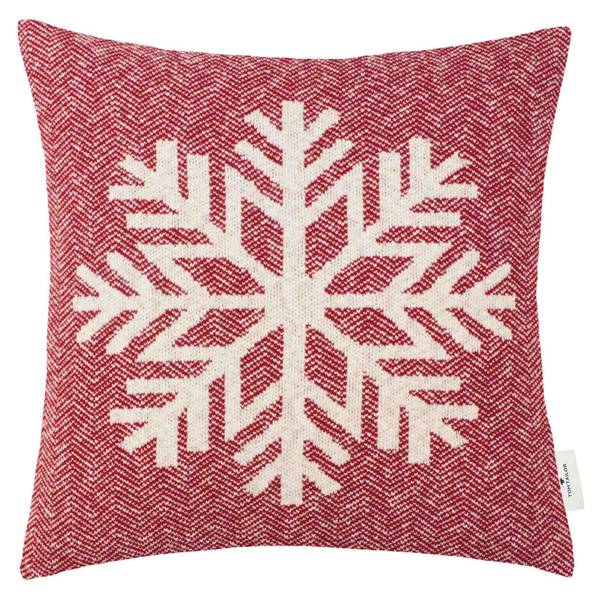 Zierkissenhülle WEIHNACHTSKISSEN Braun - Baumwollstoff - 45 x 1 x 45 cm