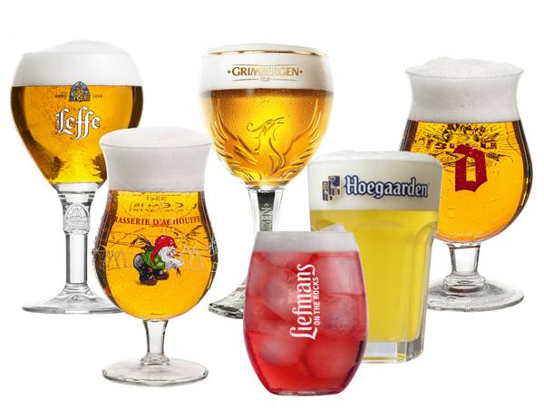 Gläserset 403989 6er Set Braun - Glas - 2 x 2 x 1 cm