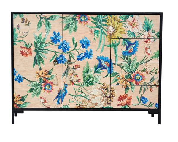 Anrichte WILMA Beige - Holzwerkstoff - 113 x 84 x 45 cm